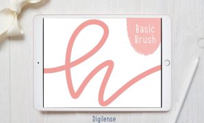 Procreate Lettering Brush - Basic